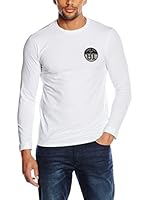 Armani Jeans Camiseta Manga Larga (Blanco)