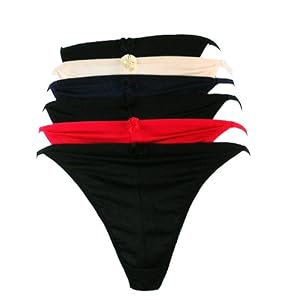 Buy Valentine's Gift Demmelies G-string Panty Grab Bag - 6 Pair by Demmelies