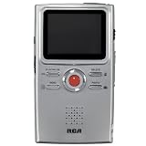 RCA EZ3000 Digital Camcorders with 3.5 x Optical Zoom and 4-Inch LCD Screen - Silver