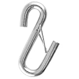 Curt Manufacturing 81820 7/16" S-Hook W/Wire Latch Gtw 5,000Lb Class 3 Zinc