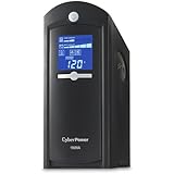 CyberPower CP1500AVRLCD Intelligent LCD UPS 1500VA 900W AVR Mini-Tower