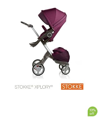 Stokke&reg; Xplory&reg; Pushchair - Purple