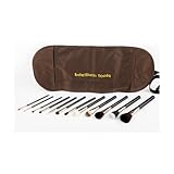 Bdellium Tools Professional Antibacterial Makeup Maestro Series Complete 12pc. Brush Set with Roll-up Pouch