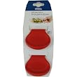 Trudeau Silicone Pinch Holders, Set of 2 Red