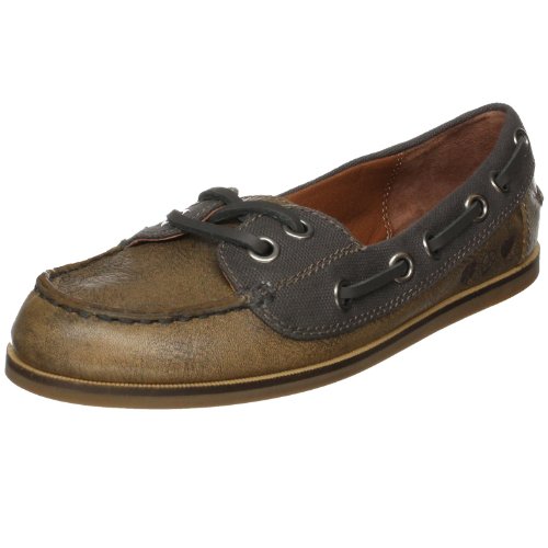 Lucky Women's Cailin Boat Shoe,Rock,7.5 M US