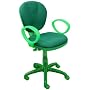 Children's Kid's Computer Office Chair with Arms, Green