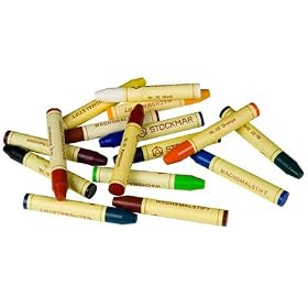 16 Beeswax Crayons by Stockmar