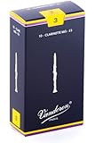 Vandoren CR113 Eb Clarinet Traditional Reeds Strength 3; Box of 10