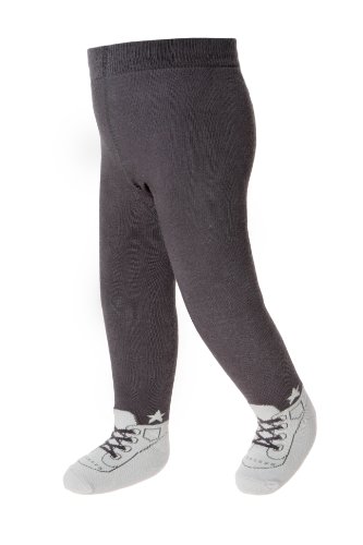 Baby Emporio - 6-12 Months - GREY - ALL BOY Tights - Anti-Slip