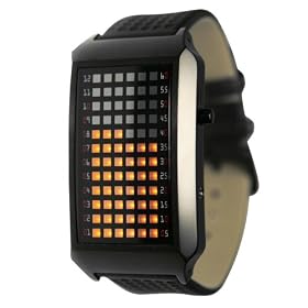 Tokyo Flash Men's Pimpin Black Strap Watch #PIMPIN/IPB/ORG