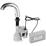 Rubbermaid Commercial FG750339 One Shot Polished Chrome Counter Mounted Low Profile Foam Dispenser