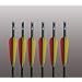 6 Pfeile 30" f�r Compound / Recurve Bogen - Aluminium