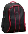 BABYBJ&Ouml;RN Diaper Backpack Active - Black/Red