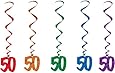 50 Whirls (asstd colors)    (5/Pkg)