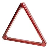 Pool Ball Triangle Size and Finish: 15-ball - Antique Walnut