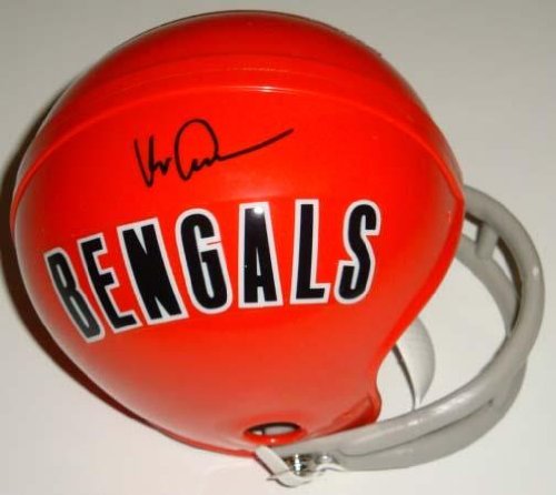 Ken Anderson Autographed Mini Helmet - Autographed NFL Mini Helmets