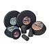 Norton Charger Portable Snagging Abrasive Wheel, Type 11 Flaring Cup, Zirconia Alumina, 5/8"-11 Arbor, 6/4" - 3/4" Diameter, 2" Thickness, 16 Grit (Pack of 5)