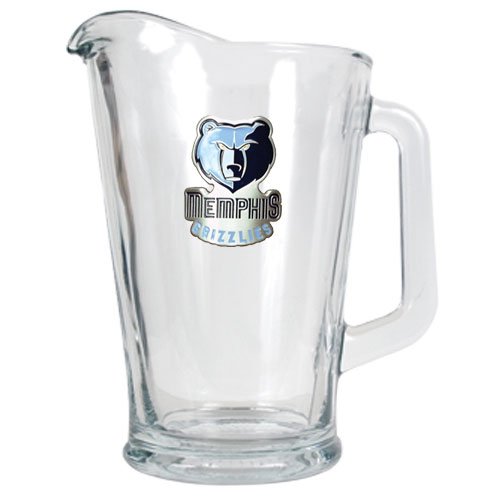 Memphis Grizzlies NBA 60oz Glass Pitcher - Primary Logo