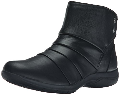Skechers Women's Natty Boot, Black, 8.5 M US