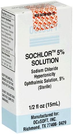 OCuSOFT Sochlor 5% Solution, 0.5 fl oz (15 ml)