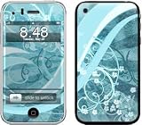 Flores Agua Design Decorative Skin Decal Sticker for Apple 3G iPhone/ Apple iPhone 3GS 3G S