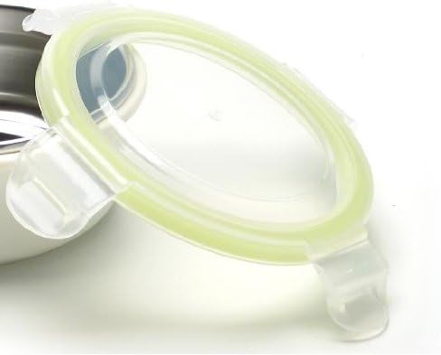Steeltainer Replacement Lid with Green Seal for Round Container