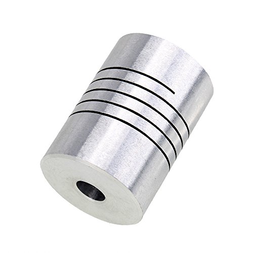 BQLZR Flexible Tight Shaft 5mm x 5mm CNC Stepper Motor Coupler D18L25 Clamp Jaw Coupling Connector