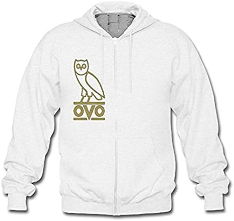 Custom drake ovov owl Boy's Full Zip Hooded Sweatshirt