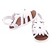 Voberry® Baby Infant Girls Flower Shoes Summer Crib Sandals (0~6 Month, White )