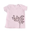 Brown Tree Design Girl's Infant T-Shirt (Pink) - 18 Months