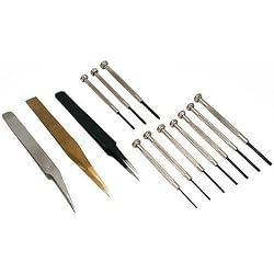 13 Watch Screwdrivers Tweezers Watchmakers Repair Tools