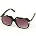 Run DMC Rapper Retro Gazelle Large Sunglasses Black