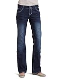 Southpole Juniors Bootcut Thick Stitch Jean with Flap Back Pockets, Medium Crinkle Blue, 7 Southpole Juniors Bootcut Thick Stitch Jean with Flap Back Pockets, Medium Crinkle Blue, 7
