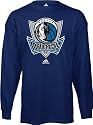 Dallas Mavericks adidas Primary Logo Long Sleeve T-Shirt