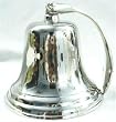 14"D Heavy Duty Ships Bell-Silver