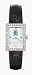 Detroit Tigers Ladies Allure Black Leather Strap Watch