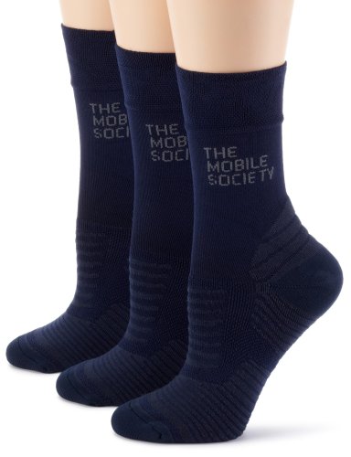 The Mobile Society Damen Funktionssocken Trekking lite, (marine/grau 601), 41-43