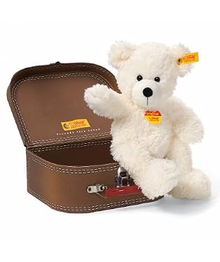 Steiff Lotte in Suitcase Teddy Bear
