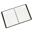 AT-A-GLANCE 80-150-05 Undated class record book, black cover, 10-7/8 x 8-1/4