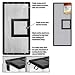 Metal Screen Cover W/door Blk 30 X 12