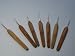 8 size Stainless steel crochet hooks with bamboo handle (1.0 mm - 2.75 mm)