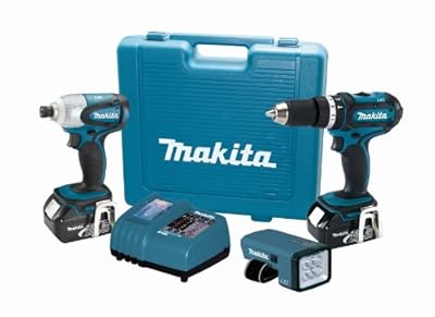 Makita LXT318 18-Volt LXT Lithium-Ion Cordless 3-Piece Combo Kit
