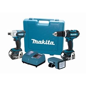 Makita LXT318 18-Volt LXT Lithium-Ion Cordless 3-Piece Combo Kit