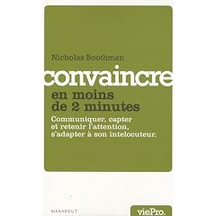 Convaincre en moins de 2 minutes