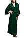 Womens Soft Long Kimono Robes Lightweight Full Length Knit Bathrobe With Pockets Ladies Casual Dressing Gown