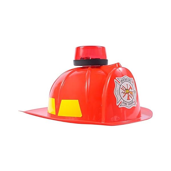 Funny Party Hats Fireman Hat 3 Pc Set Fireman Helmet with Axe and