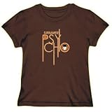 T-Shirt Womens Brown  Surinamese psycho  Countries