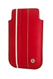 Crumpler Le Royal Ledertasche für Apple iPhone rot/weiß