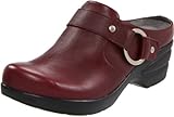 IMAGE OF Portlandia Women's Eugene Clog,Bordeaux Burnished,39 EU/8 M US
