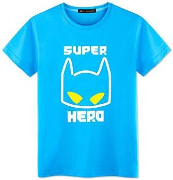 Lu Lucia Batman Cute Logo Adult T-Shirt (2XL, blue)